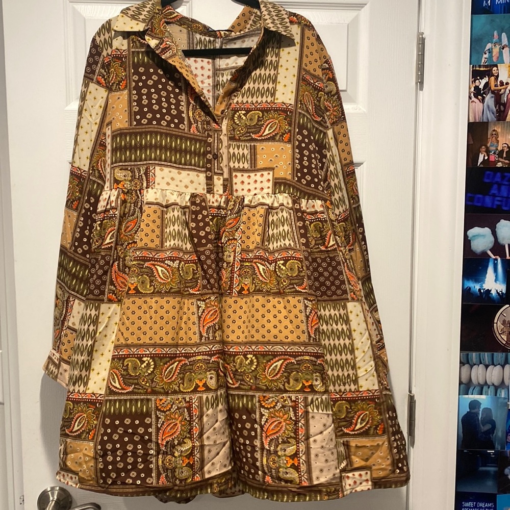 Paisley SHEIN dress
